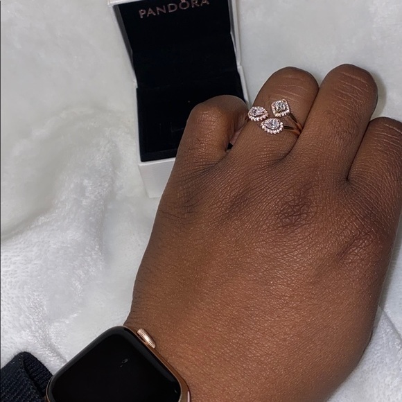 Geometric Shapes Open Ring - Picture 3 of 4